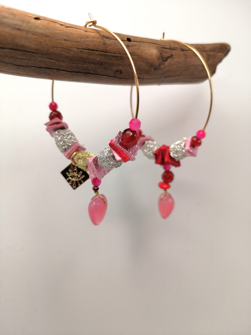 Boucles d'oreille Love